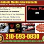 San Antonio Mobile Mechanic Auto Car Repair Service | Pre Purchase Vehicle Inspection