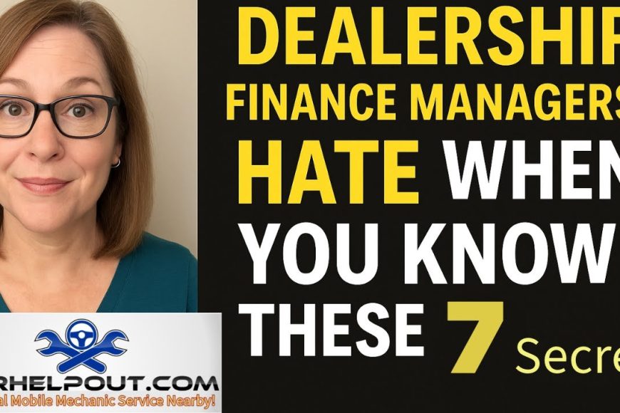 Local San Antonio Car Dealership Tips From Vehicle Buyer | A 1 San Antonio Mobile Mechanic Pre Purchase Car Inspection